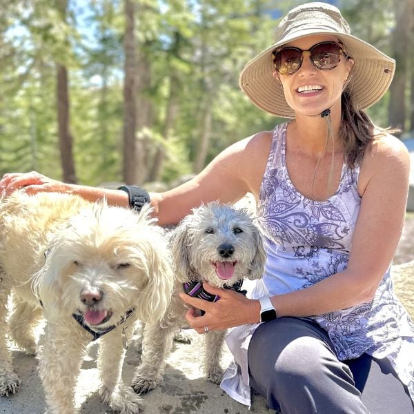 Mee the Owner Tarina with her 2 dogs